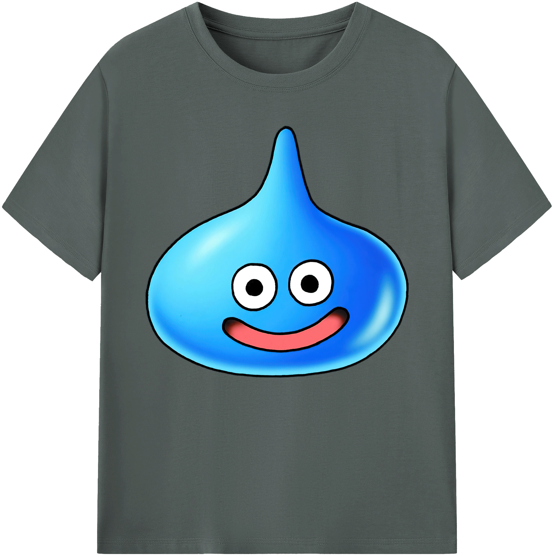 （画像用） ドラゴンクエスト Doragon Kuesuto Dragon Quest 綿100％ メンズ半袖Tシャツ｜肌触りやわらか＆通気性